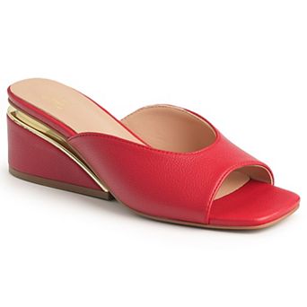 New York & Company® Malany Women's Open Toe Wedge Heels