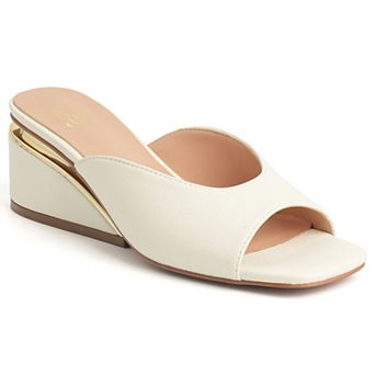 New York & Company® Malany Women's Open Toe Wedge Heels