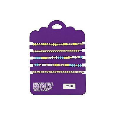 Claire's Daisy Vibes 5-Piece Bracelets Set