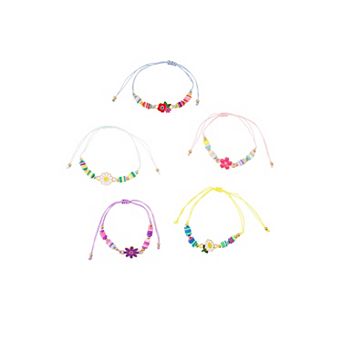 Claire's Daisy Vibes 5 pc Bracelets Set