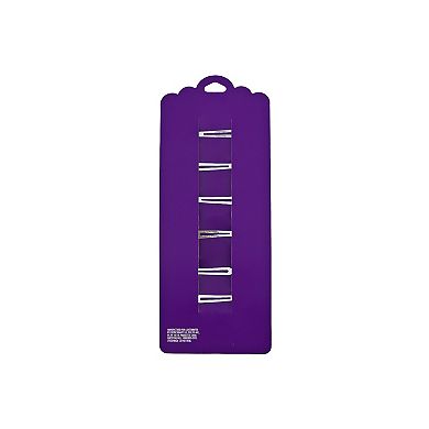 Claire's Snap Clip Heart 6-Pack