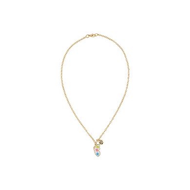 Claire's BFF Necklace Cherry & Heart Charm