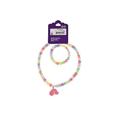 Claire's 2-Piece Snail Necklace & Bracelet Set