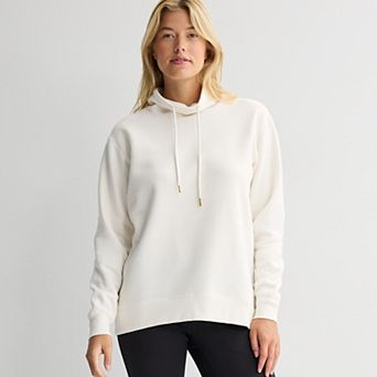 Plus Size Tek Gear® Funnel Neck Tunic Sweatshirt