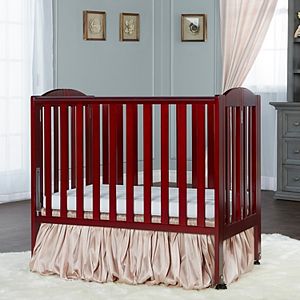 Dream On Me 2-in-1 Wood Folding Portable Crib