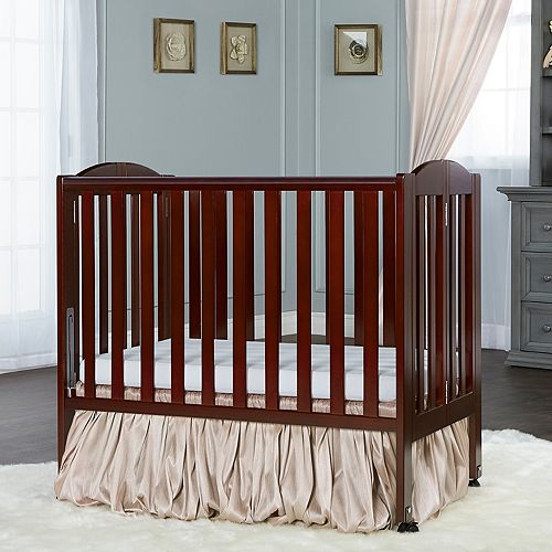 Dream On Me 2 In 1 Wood Folding Portable Crib