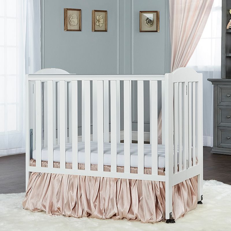 Dream On Me - 2-in-1 Portable Folding Crib, Choose Your Finish