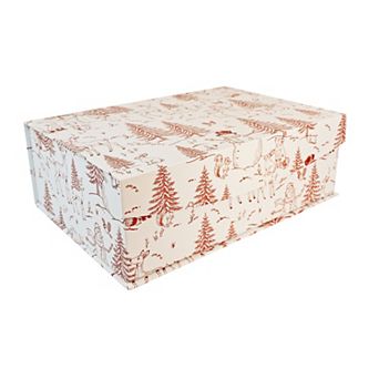St. Nicholas Square® Yuletide Snowman Medium Paper Box