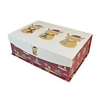 St. Nicholas Square® Novelty Holiday Paper Box Medium