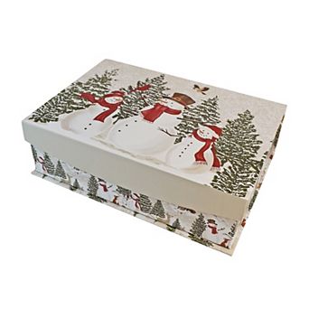 St. Nicholas Square® Yuletide Snowman Small Paper Box