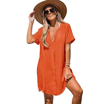 Women's Cupshe Cover-Up Mini Dress