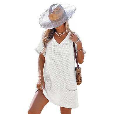 Petite Cupshe Cover Up Mini Dress