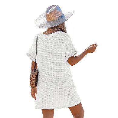 Petite Cupshe Cover Up Mini Dress