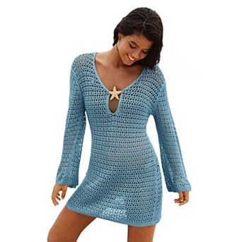 Petite Cupshe Cover Up Mini Dress