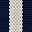 Navy Natural Stripe