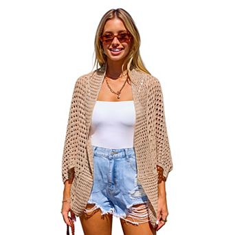 Petite Cupshe Kimono Cover Up