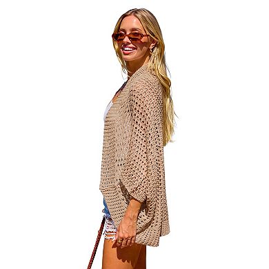 Petite Cupshe Kimono Cover Up