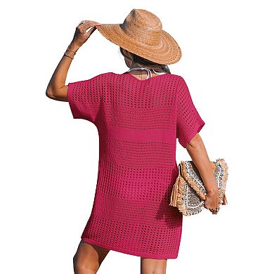Petite Cupshe Cover Up Mini Dress