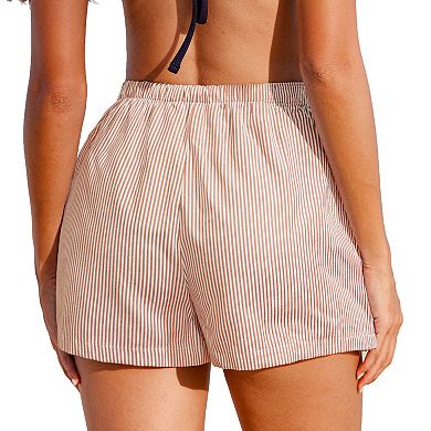 Petite Cupshe Swim Cover-Up Shorts