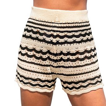 Petite Cupshe Swim Cover-Up Shorts