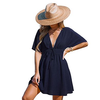 Petite Cupshe Cover Up Mini Dress