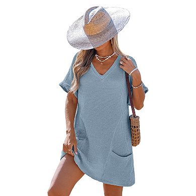 Petite Cupshe Cover Up Mini Dress