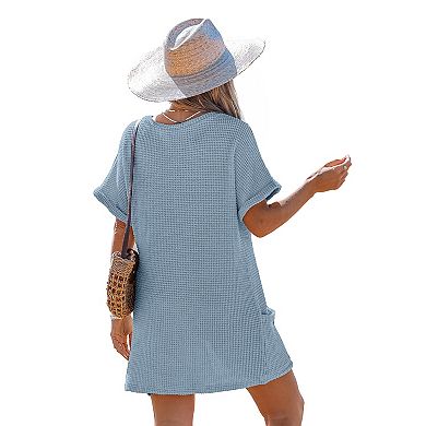 Petite Cupshe Cover Up Mini Dress