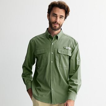 Men’s True Cypress Long Sleeve Button-Front Performance Shirt