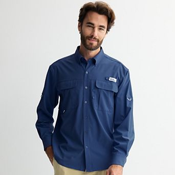 Men’s True Cypress Long Sleeve Button-Front Performance Shirt