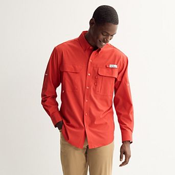Men’s True Cypress Long Sleeve Button-Front Performance Shirt