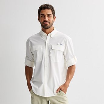 Men’s True Cypress Long Sleeve Button-Front Performance Shirt