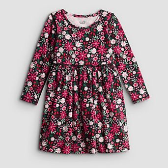 Toddler & Girls 4-12 Jumping Beans® Sensory Adaptive Core Long Sleeve Dress