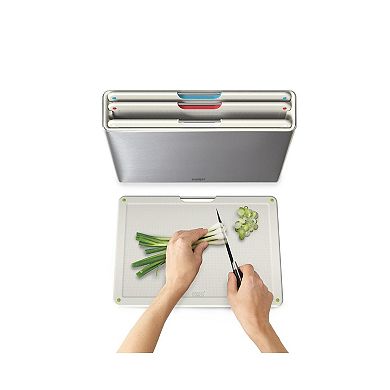 Joseph Joseph Folio™ Steel 4-Piece Cutting Board Set