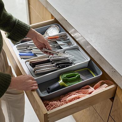 Joseph Joseph DrawerStore™ Expanding Tiered Cutlery & Utensil Organizer