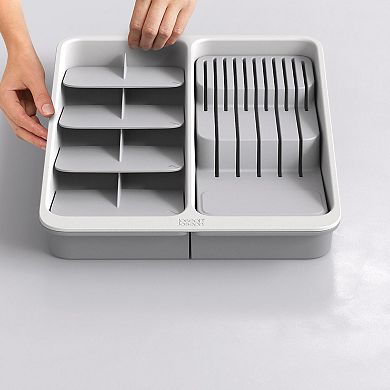 Joseph Joseph DrawerStore™ Expanding Tiered Cutlery & Utensil Organizer