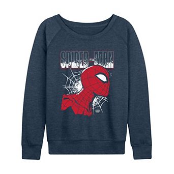 Women's Marvel Spider-Man French Terry Long Sleeve Tee
