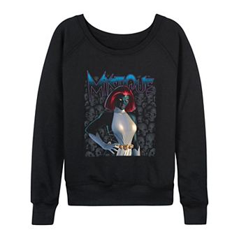 Women's Marvel X-Men Mystique French Terry Long Sleeve Tee