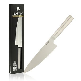 Babish High-Carbon 1.4116 German Steel 8 Inch Full Tang Razor Sharp Chef’s Knife for Chopping
