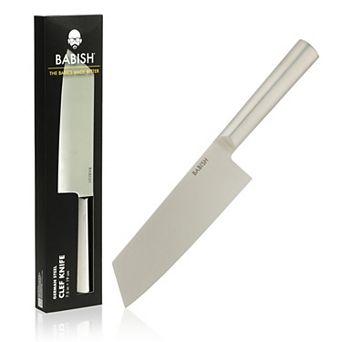 Babish High-Carbon 1.4116 German Steel 7.5 Inch Full Tang Clef Knife Chef and Cleaver Hybrid