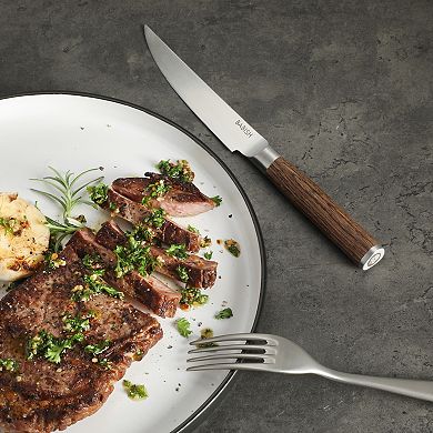 Babish High-Carbon 1.4116 German Steel 4 Pack 5 Inch Steak Knife Set