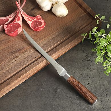 Babish 1.4116 German Stainless Steel 7‑Inch Fillet Knife Flexible Full‑Tang