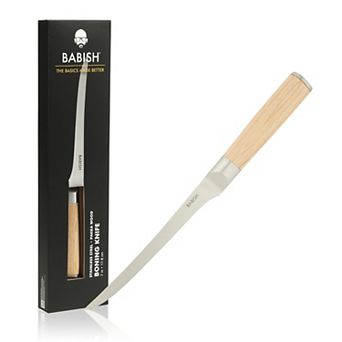 Babish 1.4116 German Stainless Steel 7‑Inch Fillet Knife Flexible Full‑Tang