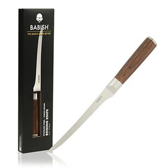 Babish 1.4116 German Stainless Steel 7‑Inch Fillet Knife Flexible Full‑Tang