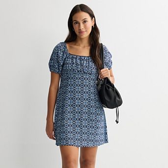 Juniors' Live To Be Spoiled Short Sleeve Emma Dress