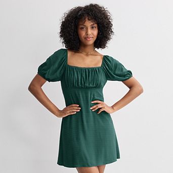 Juniors' Live To Be Spoiled Short Sleeve Emma Dress