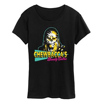 Women's Star Wars Chewbacca's Beauty Salon Graphic Tee