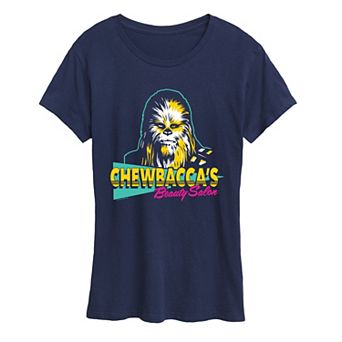Women's Star Wars Chewbacca's Beauty Salon Graphic Tee