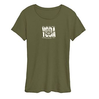 Women's Star Wars Yoda Do. Or Do Not. There Is No Try. Graphic Tee
