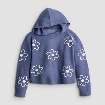 Girls 6-20 SO® Pullover Knit Hoodie in Regular & Plus Size