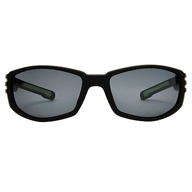 Men’s Body Glove Polarized Plastic Wrap Sunglasses